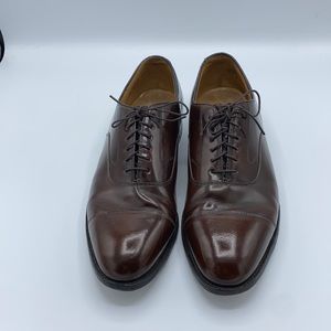 JOHNSTON & MURPHY Melton Oxford Brown dress shoes